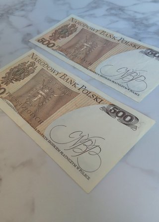 banconote collezione Zloty