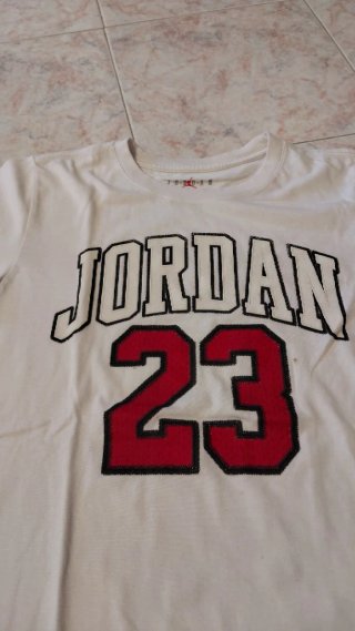 Maglietta Jordan 23 Bianca 12/13 anni
