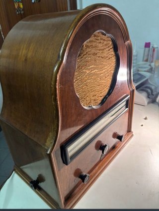 Radio antigua válvulas Siemens 46 WL