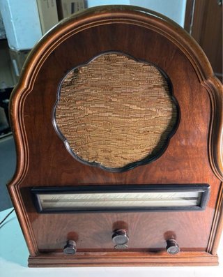 Radio antigua válvulas Siemens 46 WL