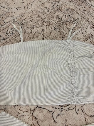 Pijama Verano Corto Oysho Talla M Rayas