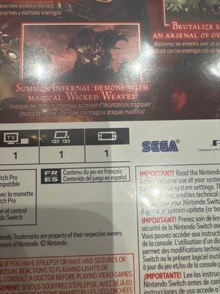 Bayonetta 1 Nintendo Switch precintado