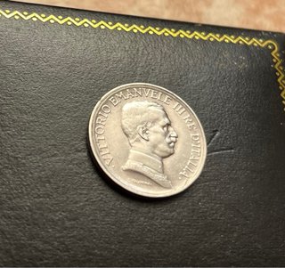 1 Lira 1917 Quadriga Briosa
