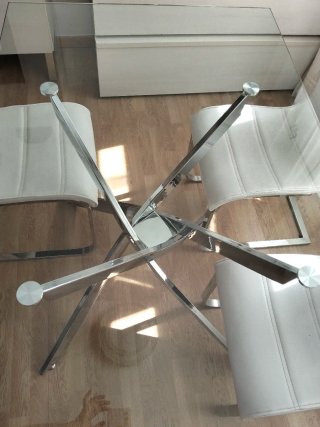 Mueble salón + mesa centro + mesa comedor + sillas