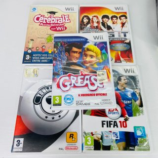 Nintendo Wii con Skin e Controller + 5 giochi