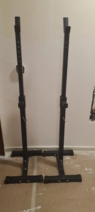 Rack musculacion Soporte Barra Ajustable