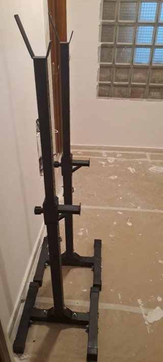 Rack musculacion Soporte Barra Ajustable