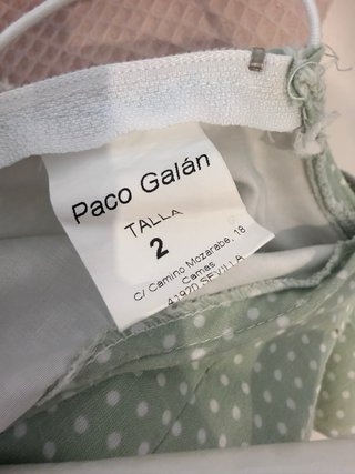 Traje gitana niña 2 años lunares