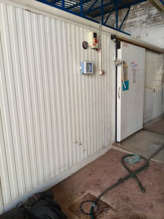 Cámara frigorífica industrial