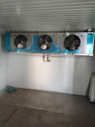 Cámara frigorífica industrial