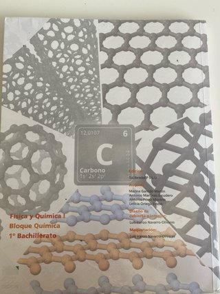Física y Química I, 1o Bachillerato
