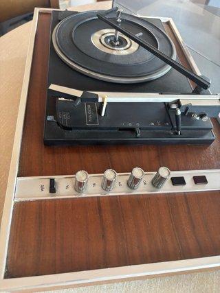 Tocadiscos Vintage General Eléctrica Española BSR