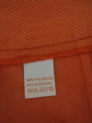 Pantalones naranjas Precchio Talla 46.