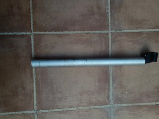 Tija sillín bicicleta plegable aluminio