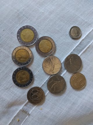 Set di Monete Italiane Varie