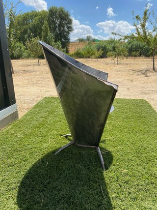 Silla Vintage Acero