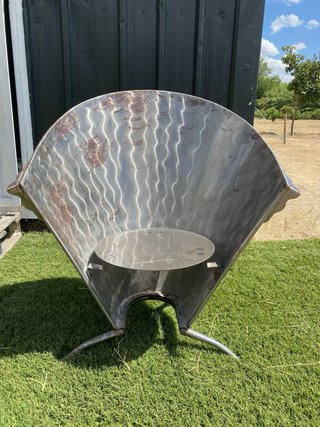 Silla Vintage Acero