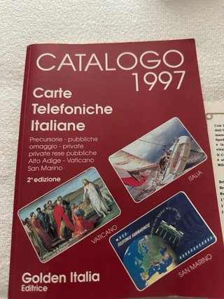 Lotto Carte Telefoniche Italiane 1997