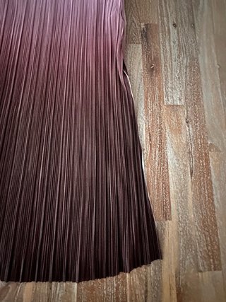 Vestido Sfera. Tela plisada.