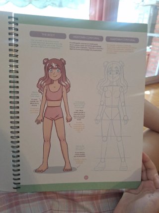 libro para aprender a dibujar Manga.