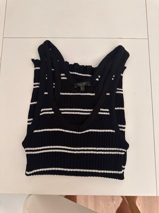 Camiseta Massimo Dutti Rayas Talla L