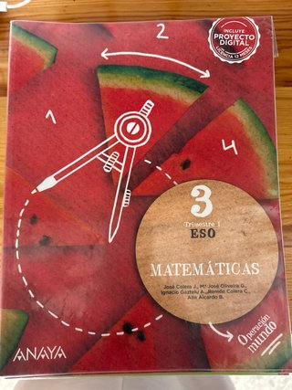 Libros de texto 3 ESO