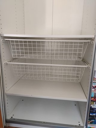 Armario Ikea puertas correderas blanco