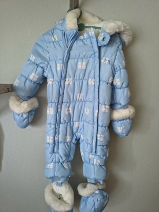 Buzo Nieve Bebé MAYORAL Oso Azul