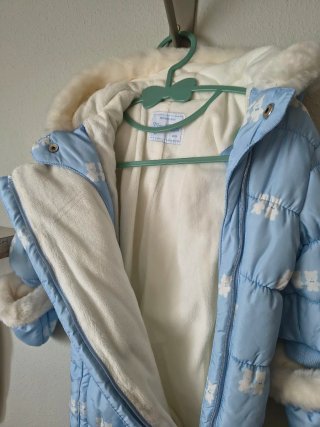 Buzo Nieve Bebé MAYORAL Oso Azul