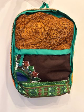 Mochila Patchwork Diseño Étnico IX
