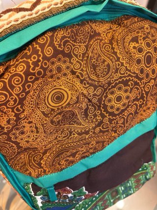 Mochila Patchwork Diseño Étnico IX