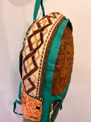 Mochila Patchwork Diseño Étnico IX
