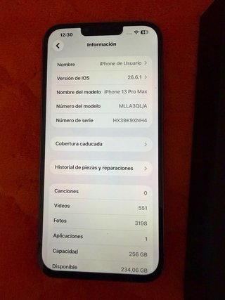 iPhone 13 Pro Max 256 GB Gris