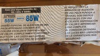 Faros Antiniebla SJ-30 85W Aluminio largo alcance