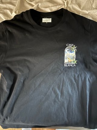 Camiseta Casa Blanca Negra