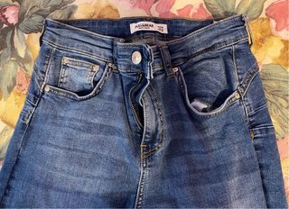 Pantalón vaquero azul pull&bear talla 38