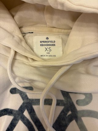 Sudadera con capucha y estampado de bicicleta