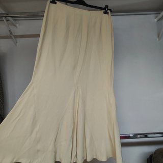 Gonna Lunga Sirena Miele/Beige Tg.50