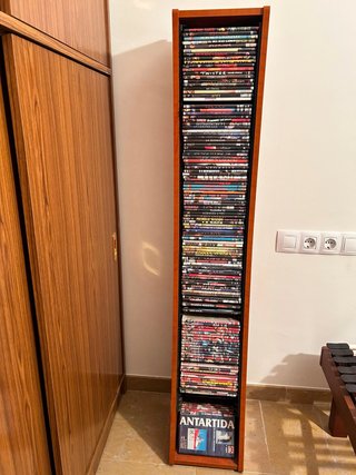 Mueble CD Madera Estantería