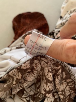 2 Tunica con Hijab Tg 6XL