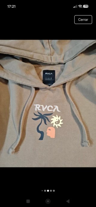 Sudadera RVCA Talla L