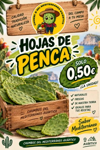 Hojas de pencas amarillas blancas y rojas!