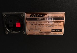 Altavoces Bose 301 Serie II