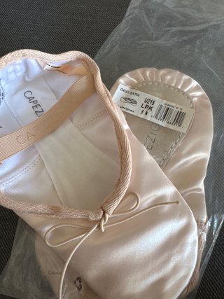 Zapatillas Ballet Satín Capezio Talla 38