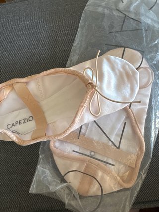 Zapatillas Ballet Satín Capezio Talla 38