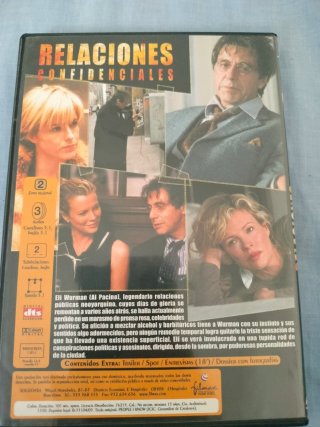 DVD Relaciones Confidenciales Al Pacino