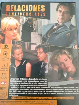 DVD Relaciones Confidenciales Al Pacino