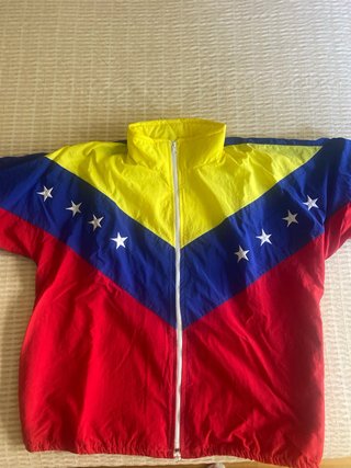 Chaqueta Bandera Venezuela Cremallera