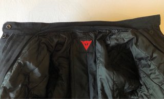 Chaqueta de moto Dainese Negra y Gris