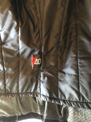 Chaqueta de moto Dainese Negra y Gris
